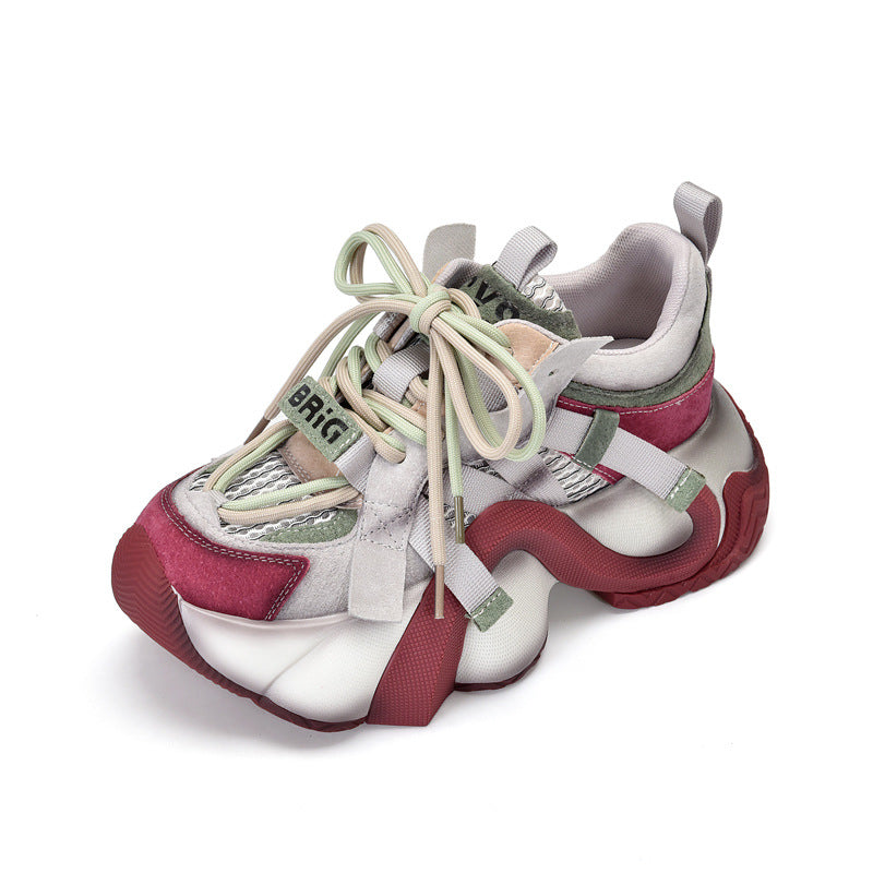 Classy Women's Spring Platform Dad Design Men's Shoes