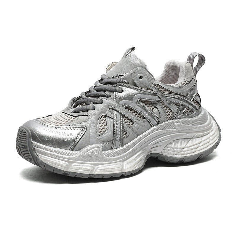 Women's Dad Autumn Paris Fashion Mesh Breathable Women's Sports Shoes