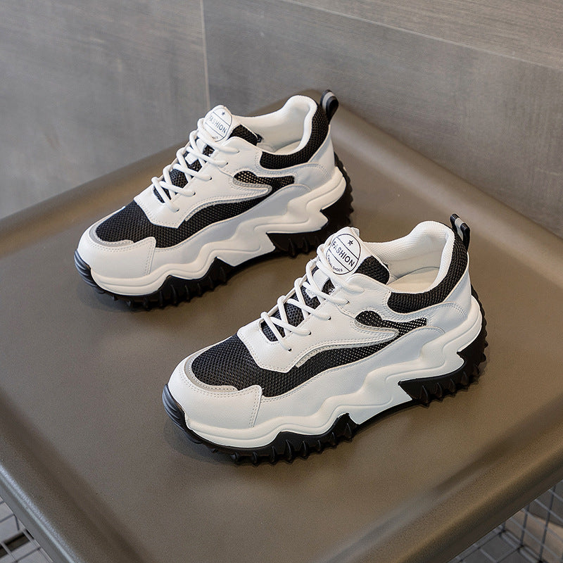 Women's Platform Height Increasing Insole Dad Women's Sports Shoes