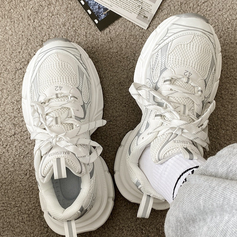 Women's & Men's Autumn Dad Sports Breathable Korean Couples Casual Shoes