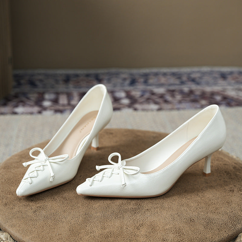 Women's French Style Temperament High Stiletto Not Women's Fashion Shoes
