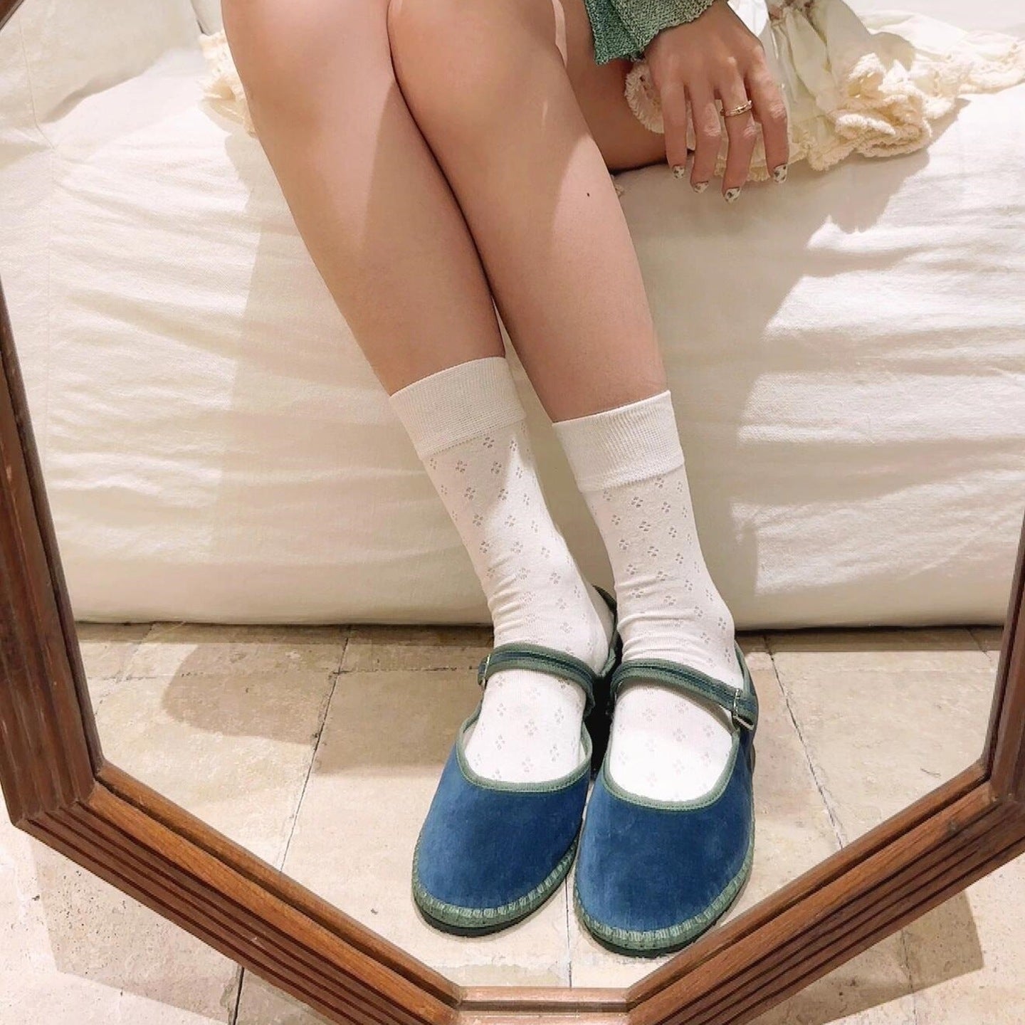 Women's Veet Mary Jane Grandma Flat Low-cut Ballerina Flats Women's Casual Shoes