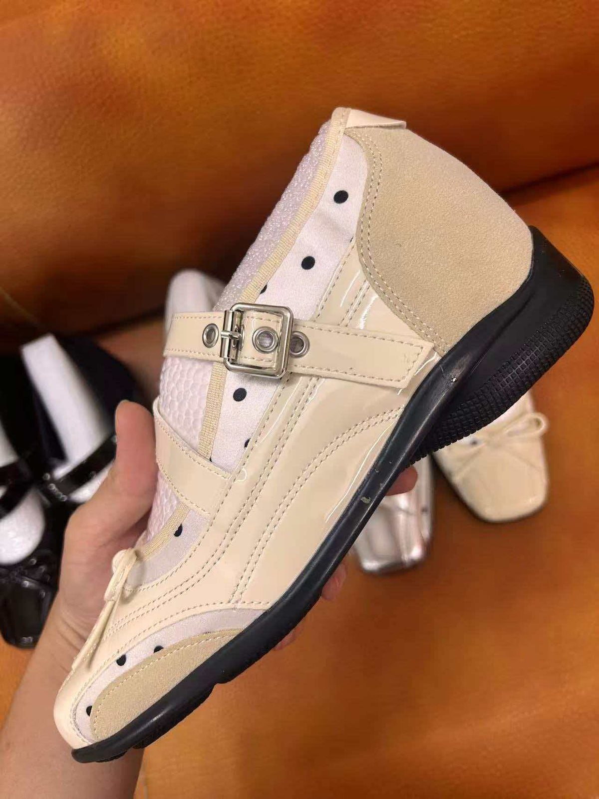 Women's Increasing Insole Mary Jane Classic Style Men's Shoes