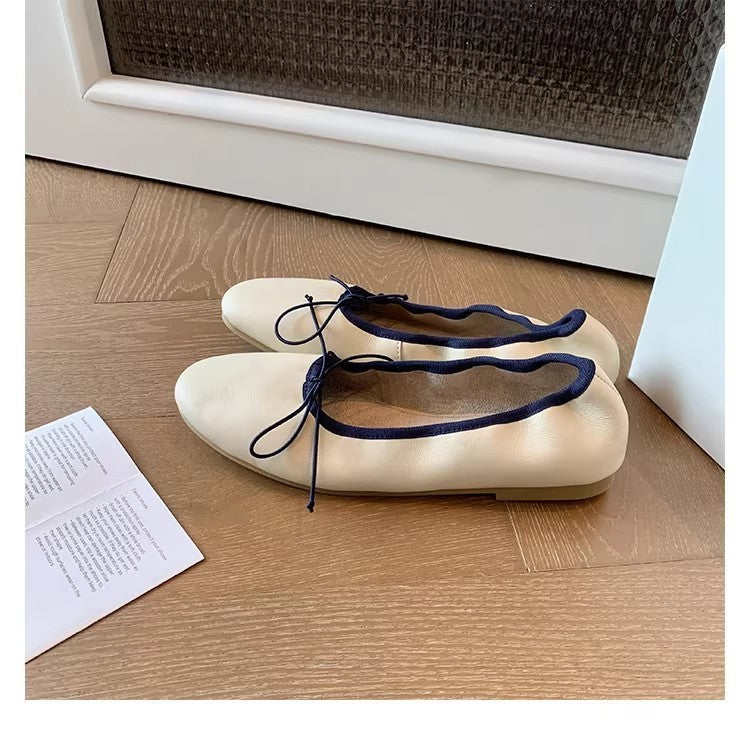 Women's Soft Soled Flats Shallow Mouth Ballet Small Single-layer Women's Fashion Shoes