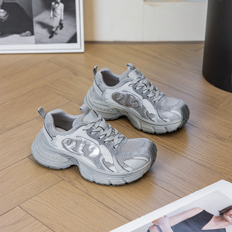 Women's Dad Breathable Autumn Leisure Jogging Mesh Fashion Women's Sports Shoes