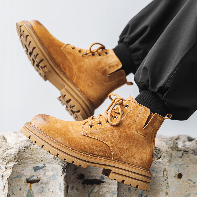 Men's Martin High Street Style Chelsea Short Desert Boots