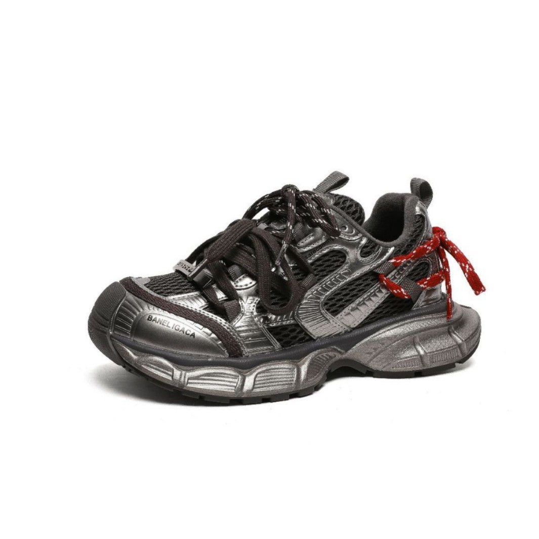 Women's Autumn Metal Buckle Strap Dad Fashion Women's Sports Shoes
