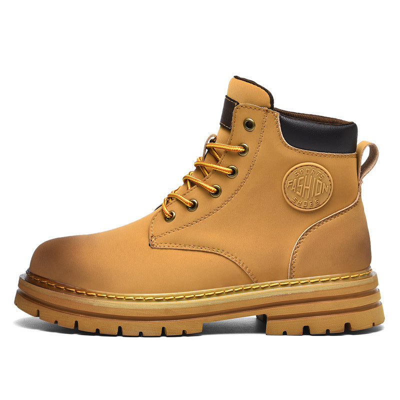 Men's Classic Worker Plus Size Outdoor Couple Men's Martin Boots