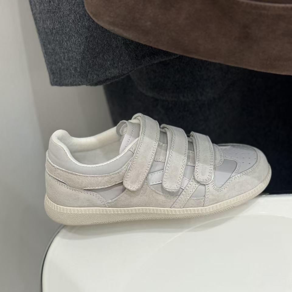 Women's Velcro Round Head Low German Training Women's Sports Shoes