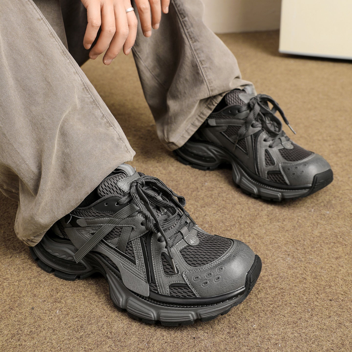 Men's Trendy Sports Spring Breathable Paris Style Men's Casual Shoes