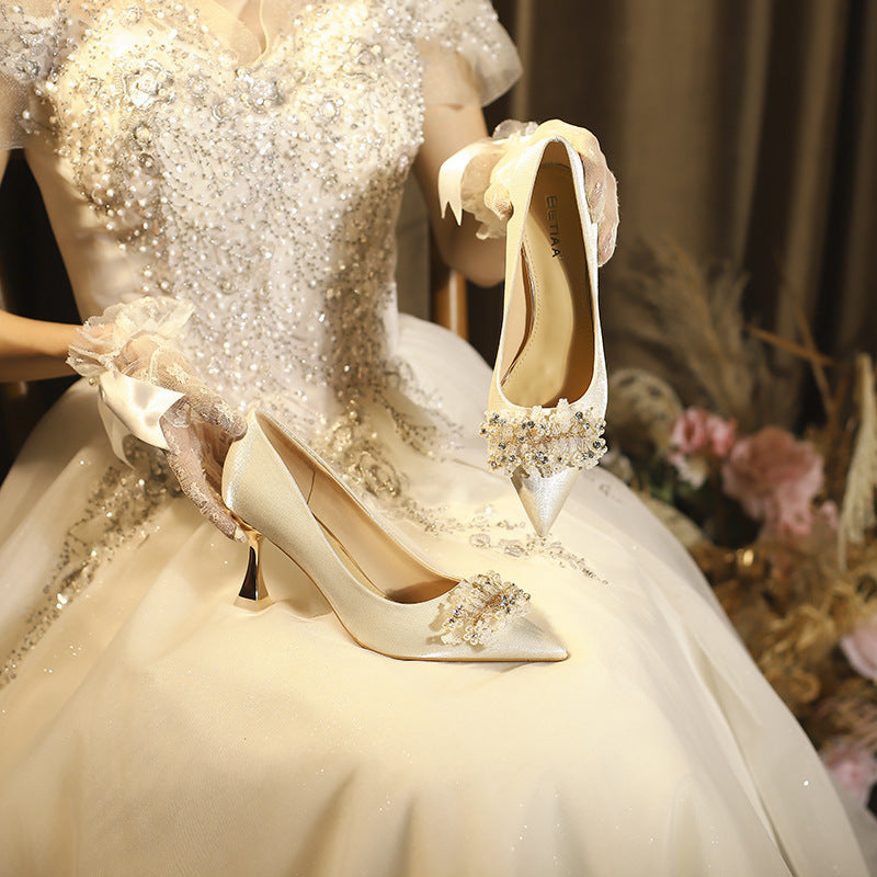 Pumps Wedding Banquet Bridal Dress Daily Wear Not Tired Feet Women's Fashion Shoes