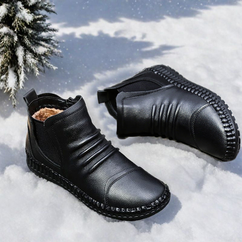 Women's Genuine Flat Joker Soft Bottom Comfortable Boots