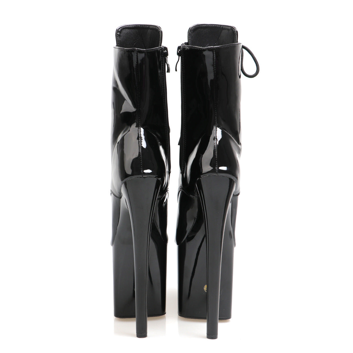 Plus Size Nightclub Platform Booties Sexy Short Heels