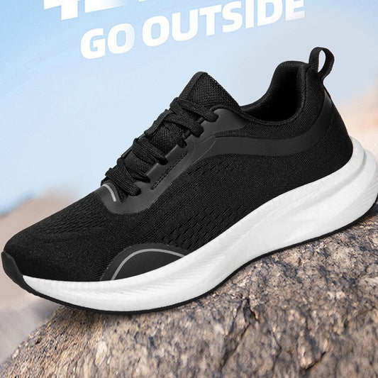 Men's Running Mesh Face Wide Toe Palm Feet Big Foot Bone Sneakers