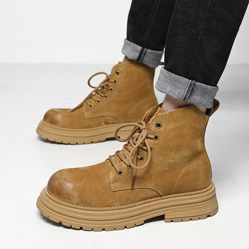 Men's Desert Worker British Style Outdoor Men's Martin Boots