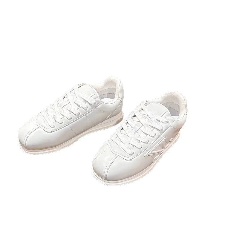 Women's & Men's Donkey's Bread Fashionable White Comfort Couple Sports Casual Shoes