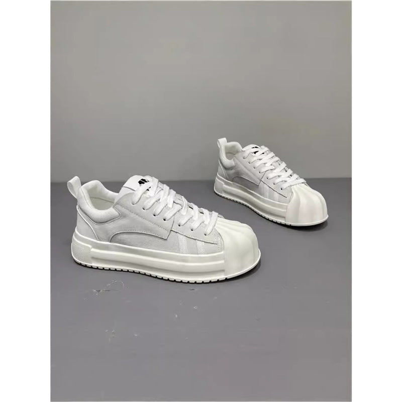 Autumn Trendy Versatile Shell Toe Fashionable Comfortable Platform Casual Shoes