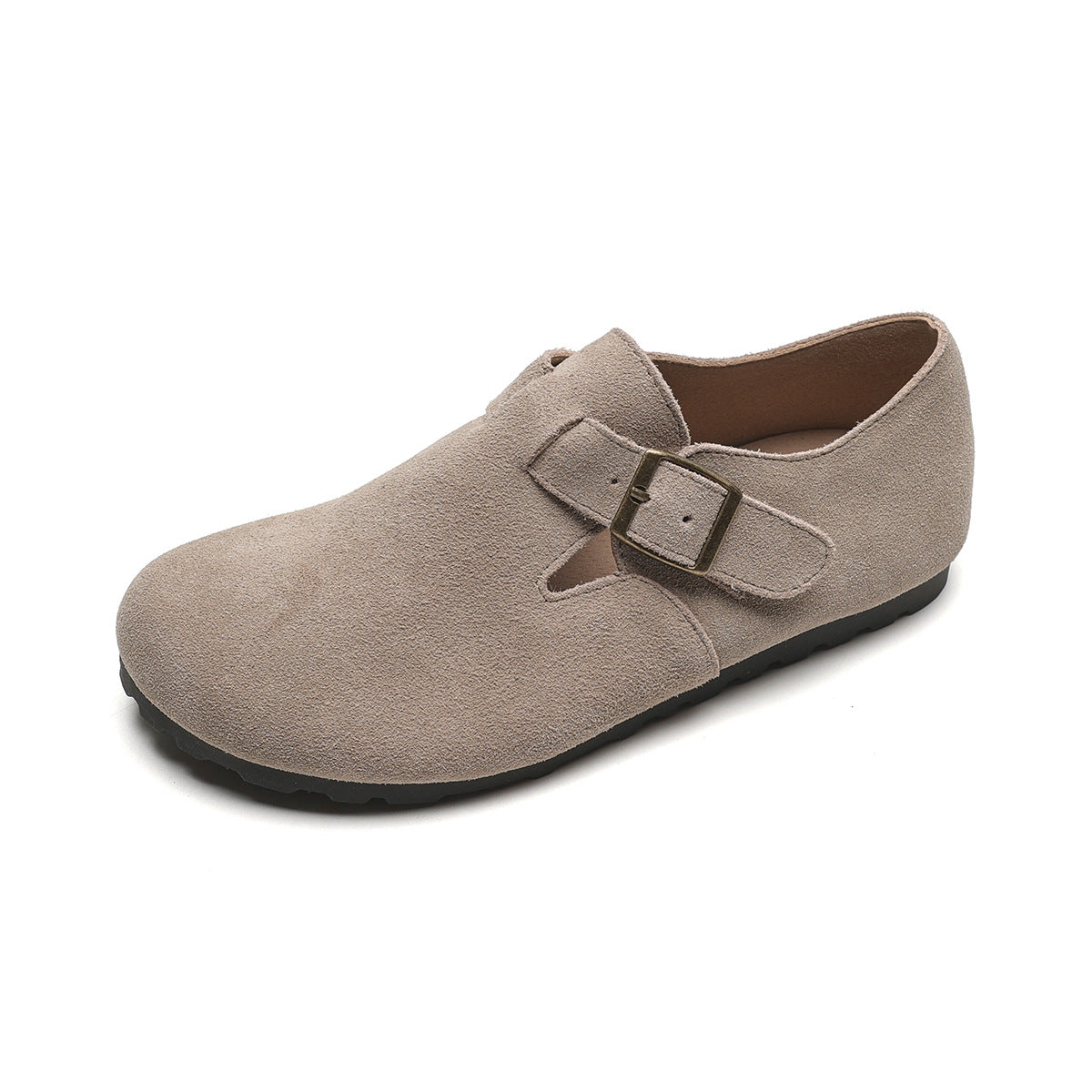 Women's Cowhide Version All-inclusive Genuine Retro Pumps Plus Women's Fashion Shoes