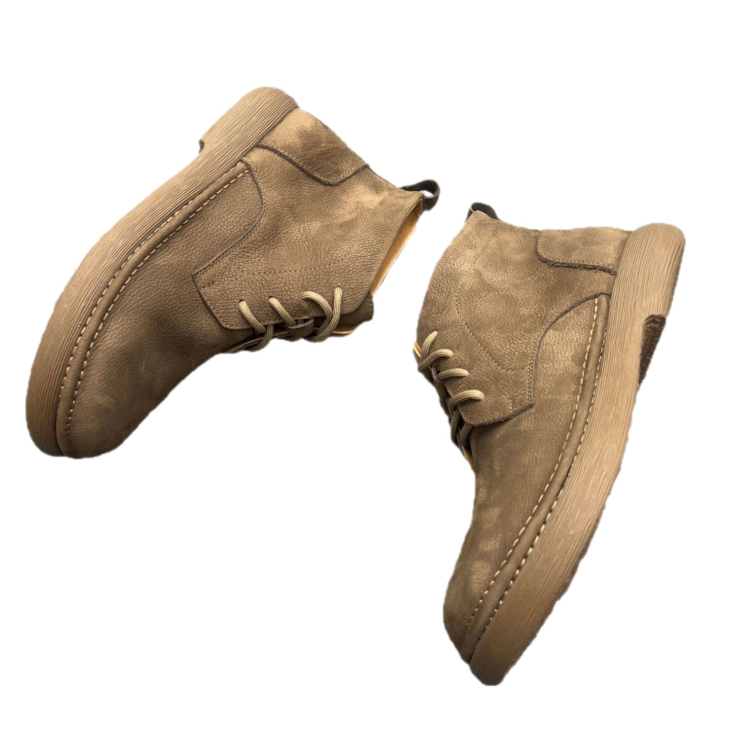 Beautiful Men's Matte Top Layer Cowhide Boots