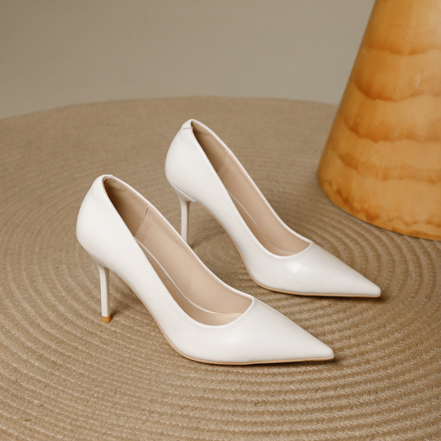 Women's Simple High Autumn Low-cut Stiletto Comfortable Soft Women's Fashion Shoes