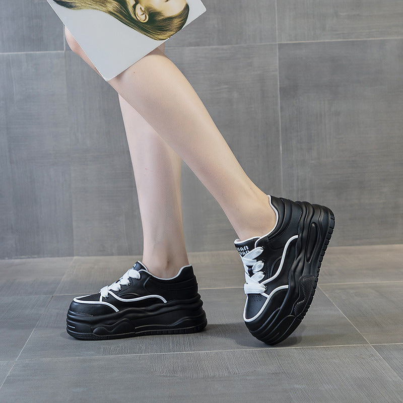 Women's Easy Wear Platform Fashion Sports Leisure Board Women's Casual Shoes