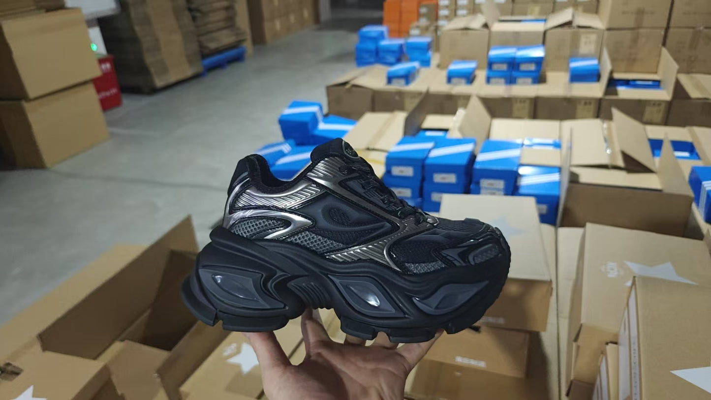 Men's Eye Dad Super Pop Summer Breathable Platform Height Increasing Insole Men's Sports Shoes