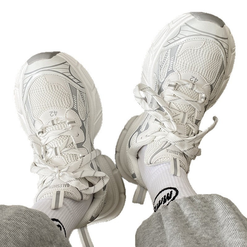 Women's & Men's Autumn Dad Sports Breathable Korean Couples Casual Shoes
