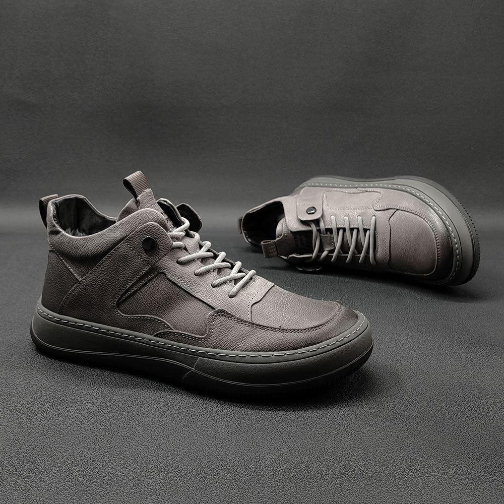 Men's Plus Veet Head Tilt Clown Platform Sneakers