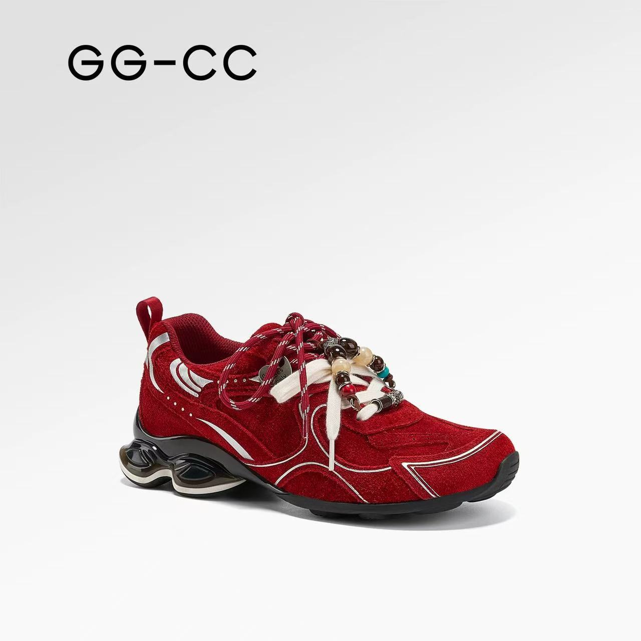 Women's Meteorite Cinnamon Office Version Autumn Turbine Retro Daddy Platform Women's Sports Shoes
