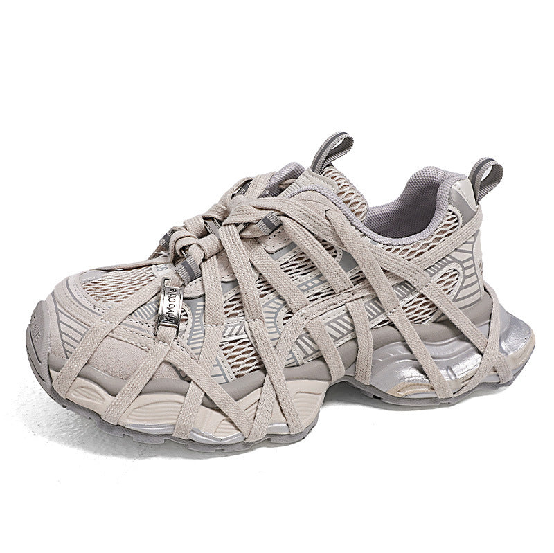 Women's Wind Dad Spring Platform Height Increasing Women's Sports Shoes