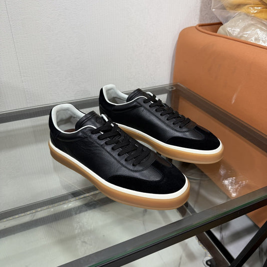 Women's & Men's Style German Training White Soft Genuine Men's Sports Shoes