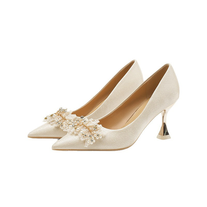 Pumps Wedding Banquet Bridal Dress Daily Wear Not Tired Feet Women's Fashion Shoes
