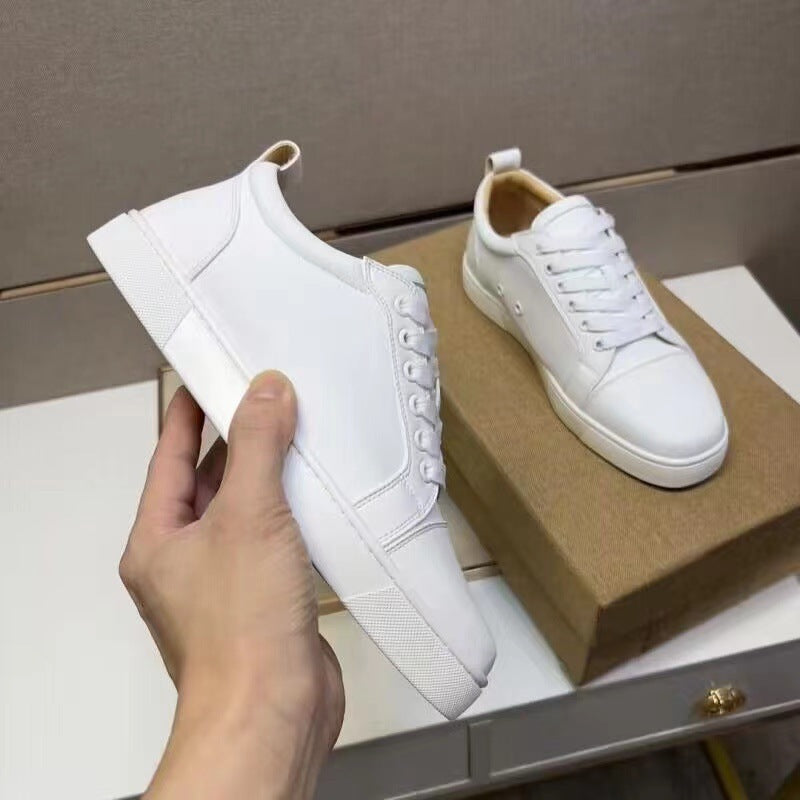 Men's Bottom Low Top Couple Trend Rivet Lace Men's Shoes