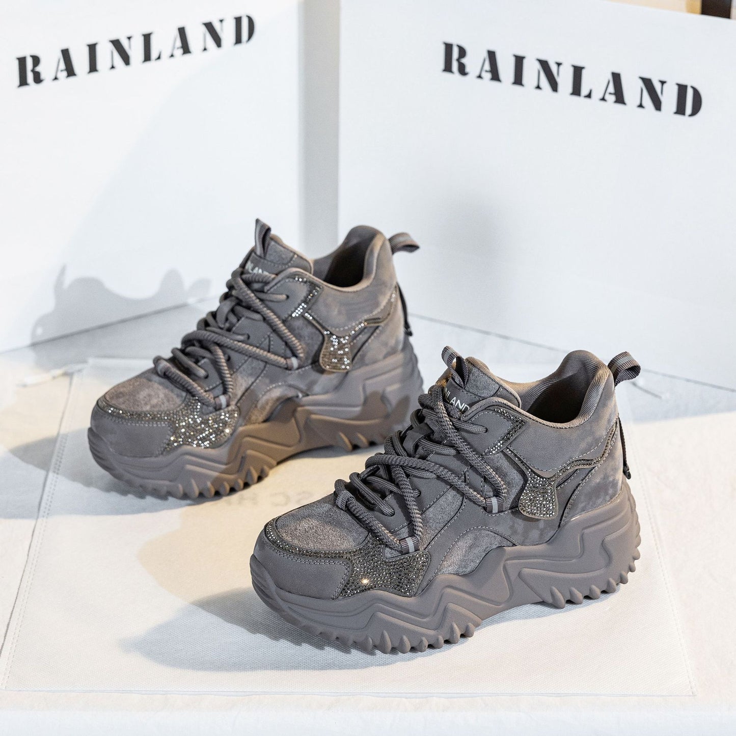Live Broadcast Online Ing Double Source Sports Casual Shoes