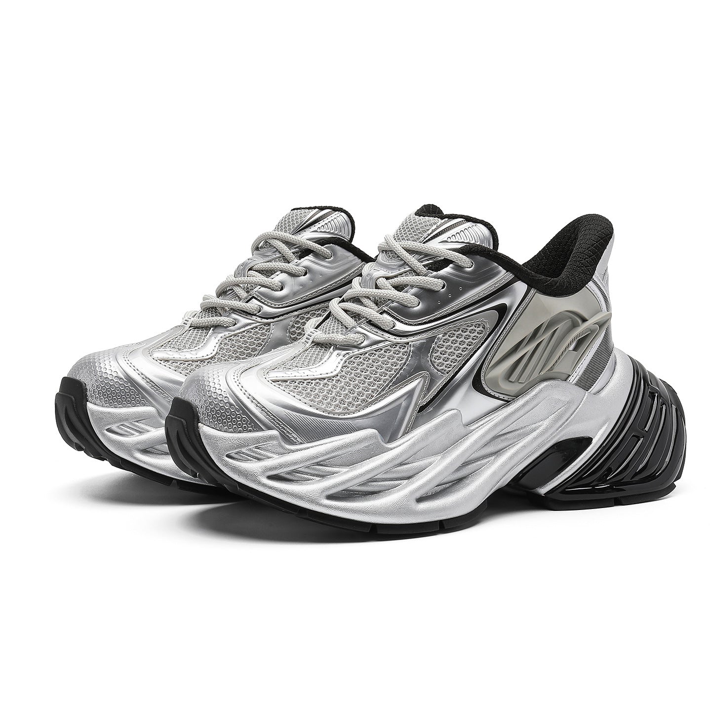 Thick Bottom Heightened Daddy Couple Fashion Men's Casual Shoes