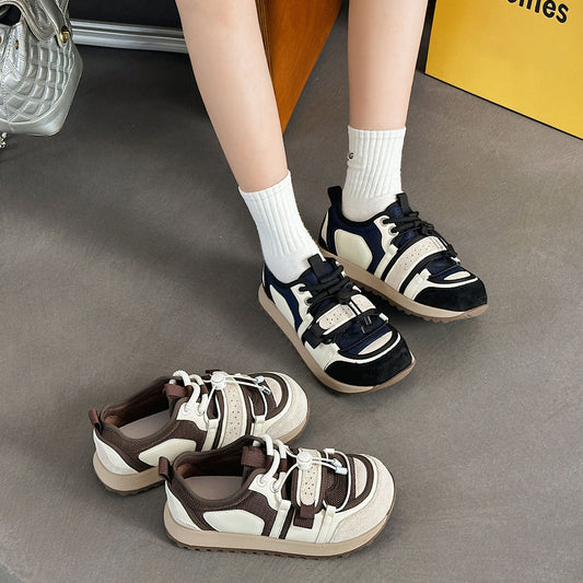 Women's Ugly Cute Big Head Autumn Lightweight Soft Sole Women's Sports Shoes