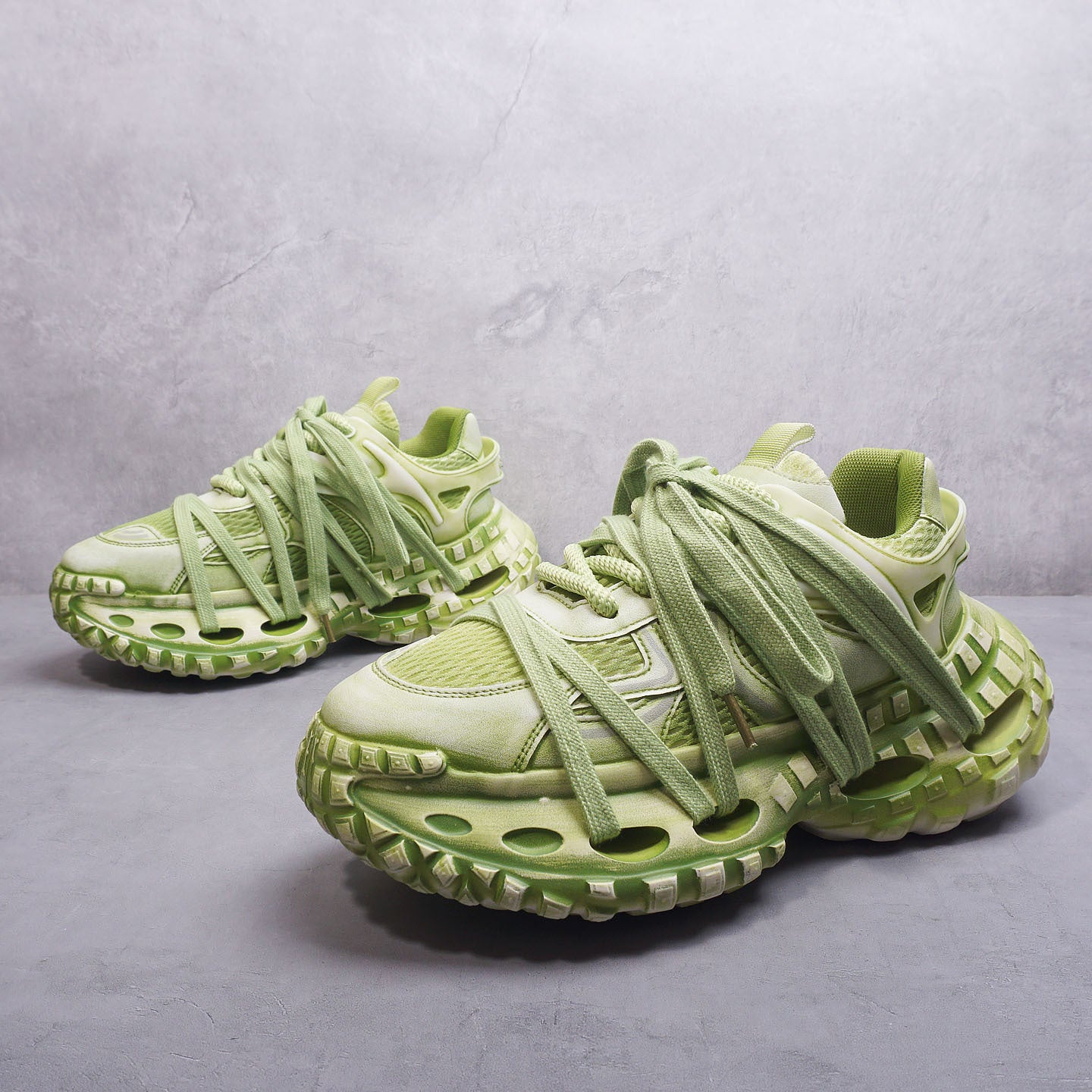 Men's Super Hot Dad Fashion Niche Platform Inner Men's Sports Shoes