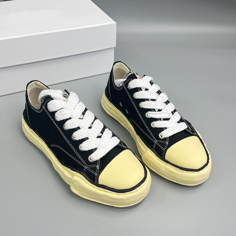 Women's & Men's High Version Dissoed Thick-soled Couple High-rise Preppy Sports Casual Shoes