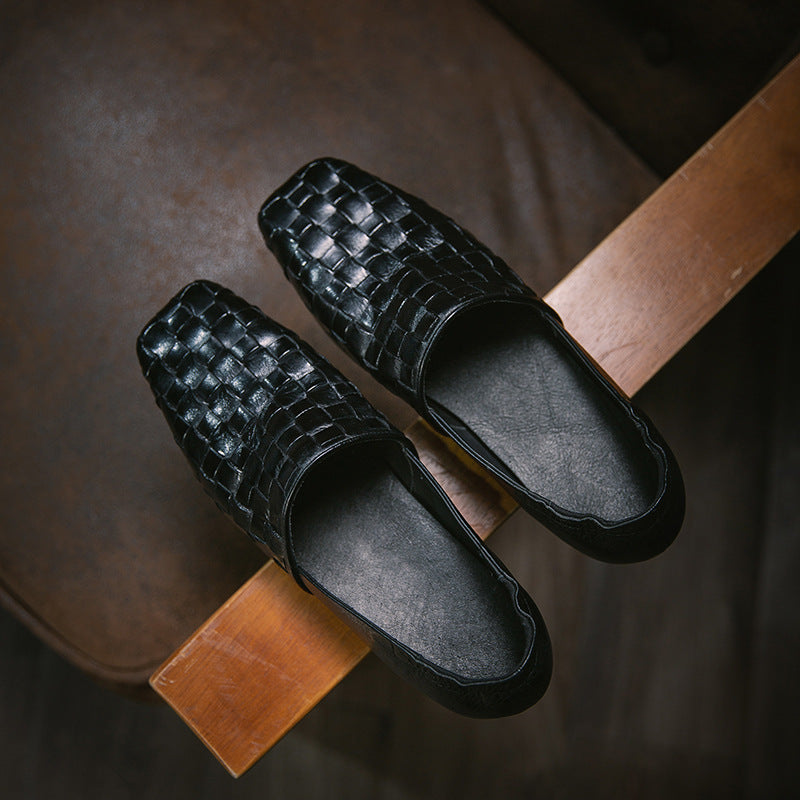 Women's Retro Style Slip-on Pumps Special Interest Light Women's Casual Shoes