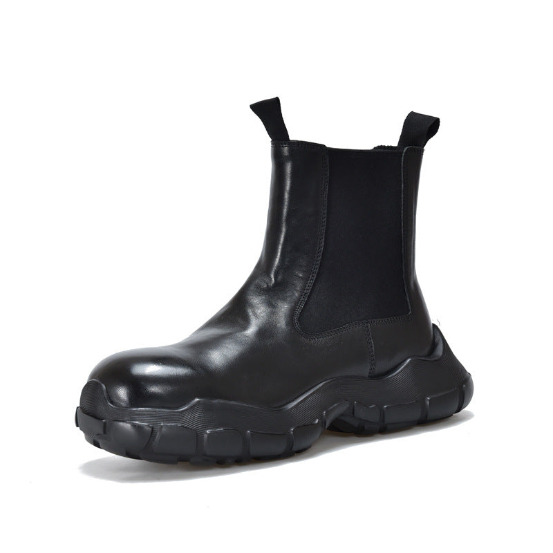Women's Activity Price Washed Top Layer Cowhide Boots
