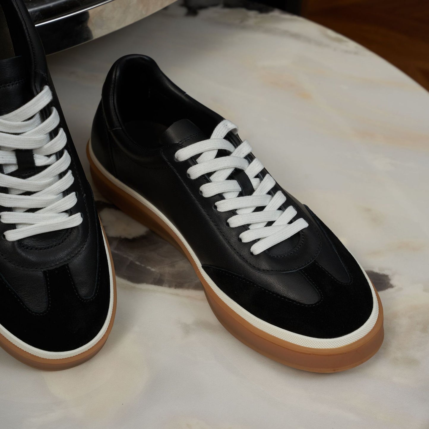 Men's German Training Genuine Lace Color Block Men's Sports Shoes