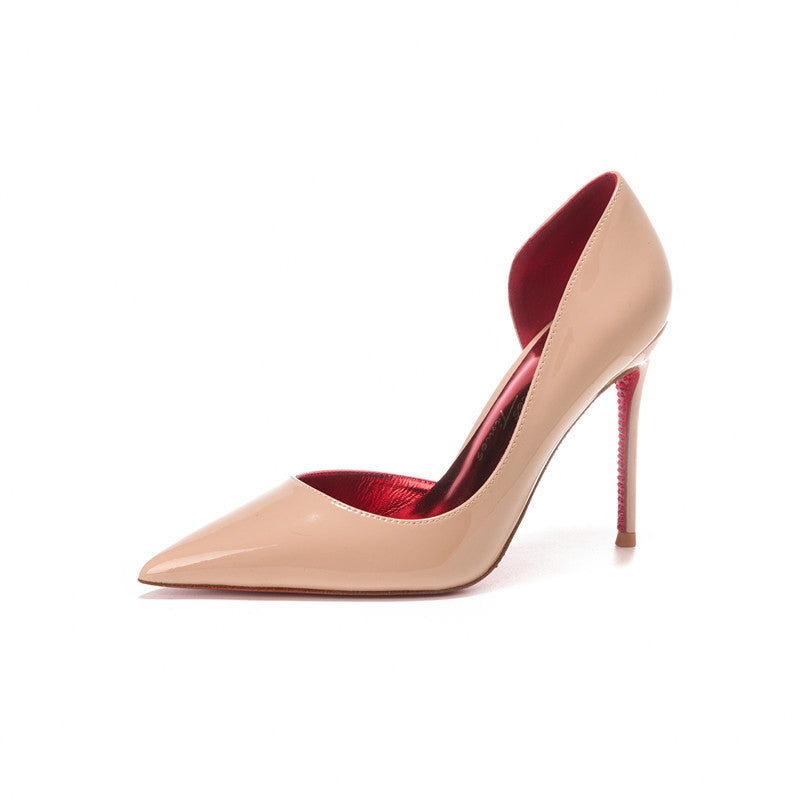 Women's High Beautiful Wedding Black Nude Color Super Moving Stiletto Light Women's Fashion Shoes