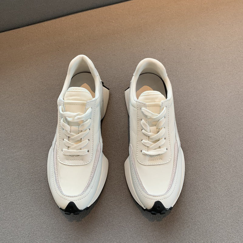 Women's Small Waist Dad Fashionable Genuine Platform Sneakers