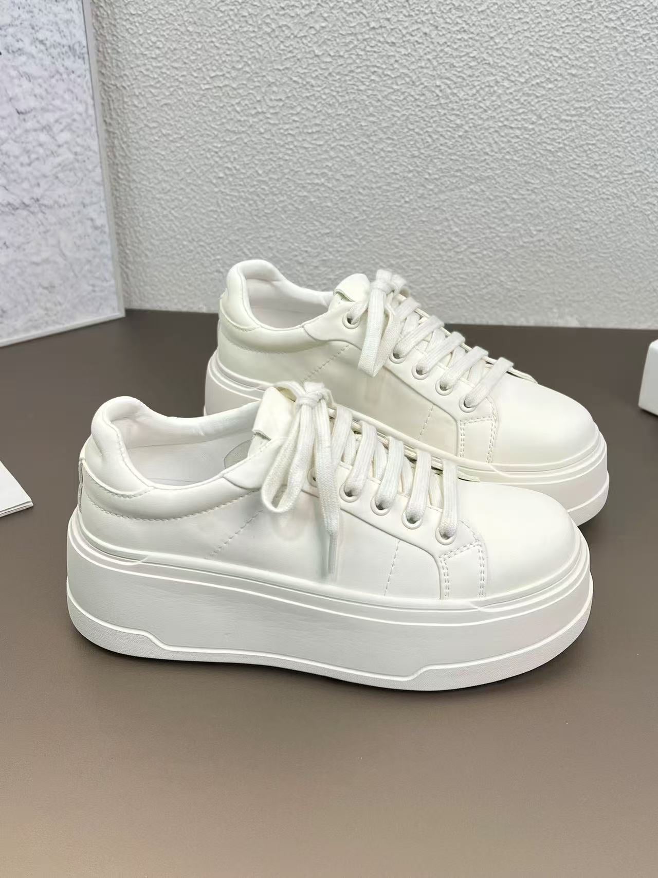 Women's Platform Heightened Easy Wear Summer Biscuit Shape Soft Bottom Lightweight Women's Casual Shoes