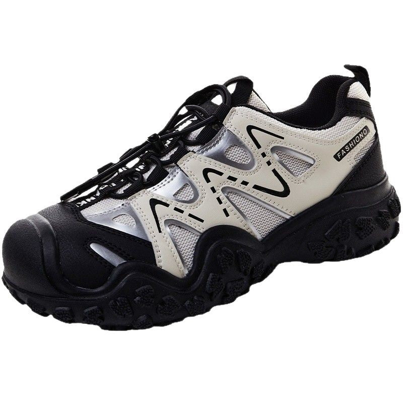 Women's Thick-soled Durian Niche Dad Spring Mountaineering Casual Shoes