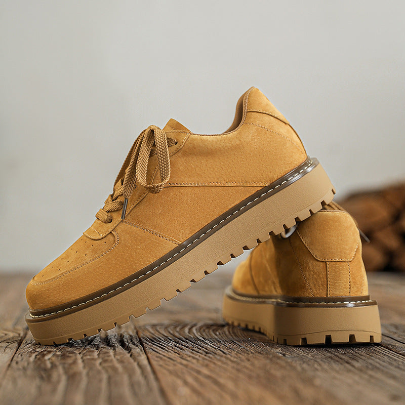 Men's Plus Size American Retro Widened Fattened Men's Martin Boots