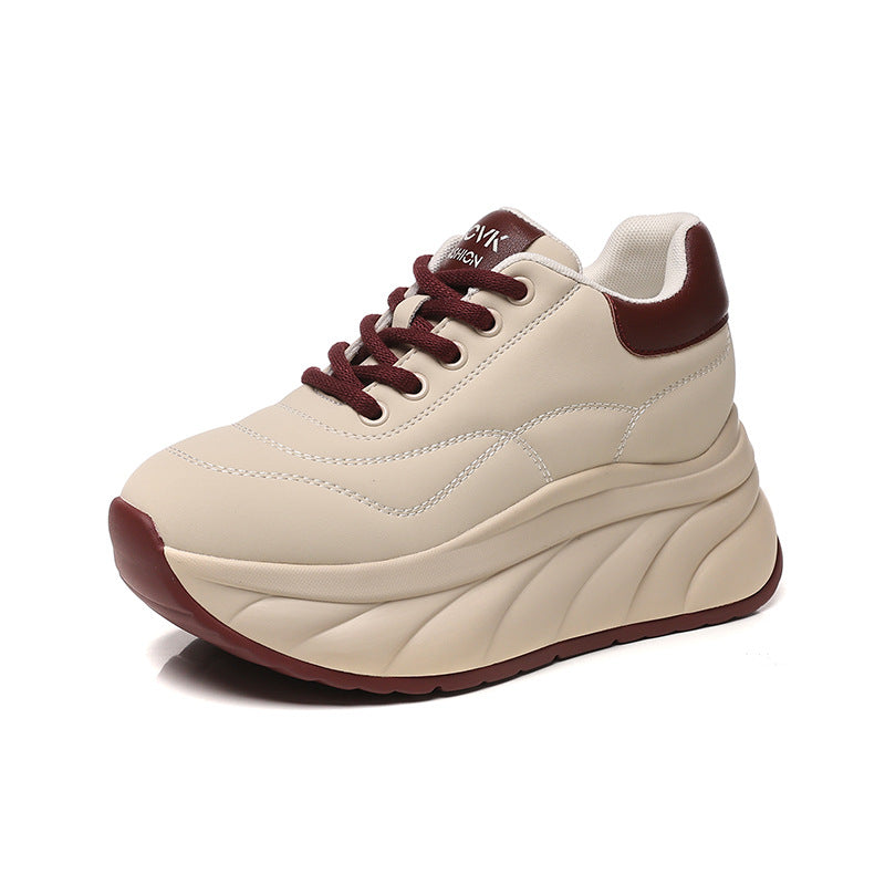 Women's Heighten Soft Bottom Sports Flat Bread Design Women's Casual Shoes