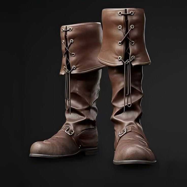Retro Medieval Viking Knight Pirate Renaissance Boots