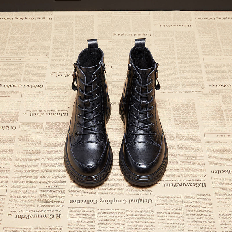 Women's Handsome Round Toe Martin Trendy Sweet Cool Boots