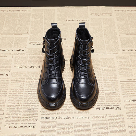 Women's Handsome Round Toe Martin Trendy Sweet Cool Boots